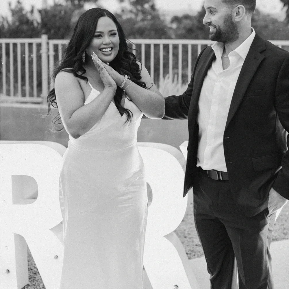 Club L London Forever Yours Bridal Engagement White Dress - Picture 5 of 6